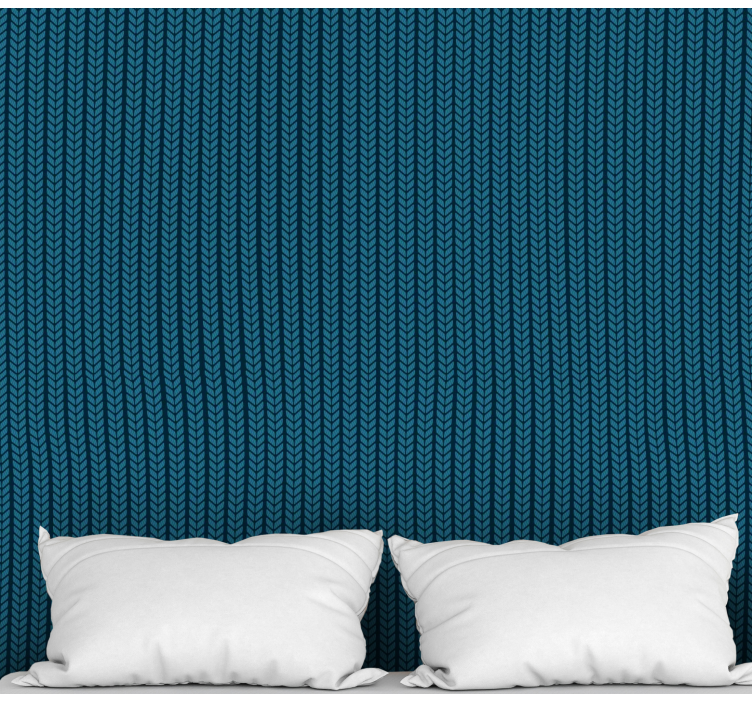 Tapeta kwadraty pleciona elegancja - TenStickers