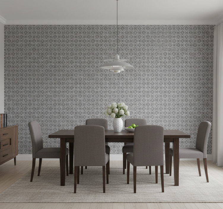 Tapeta marmur w elegancki szary wzór - TenStickers