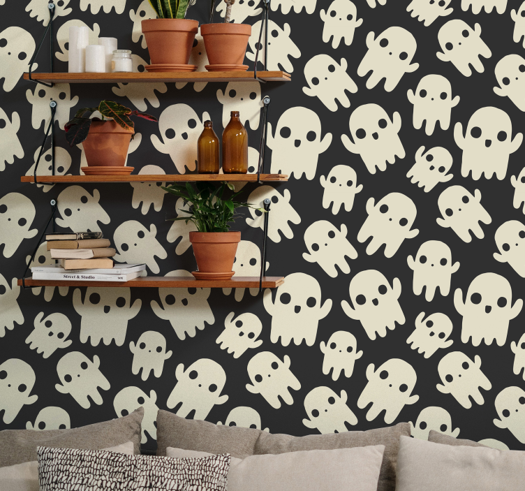 Tapeta Halloween Duchy - TenStickers
