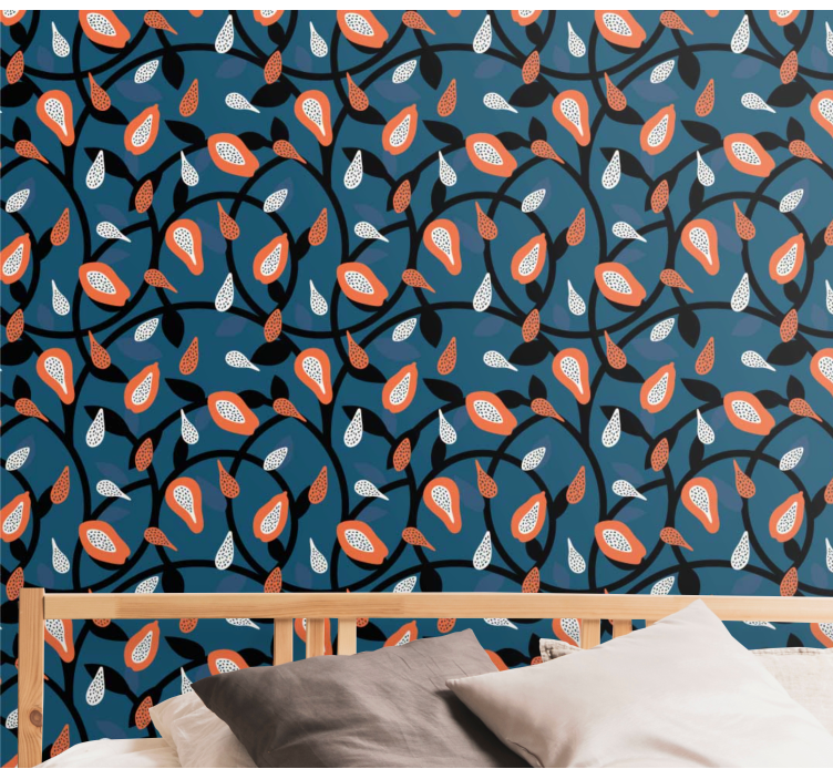 Tapeta natura motyw inspirowany naturą - TenStickers