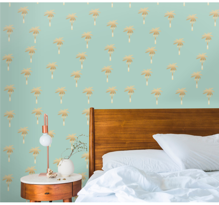 Tapeta natura wzór deszczowych chmur - TenStickers