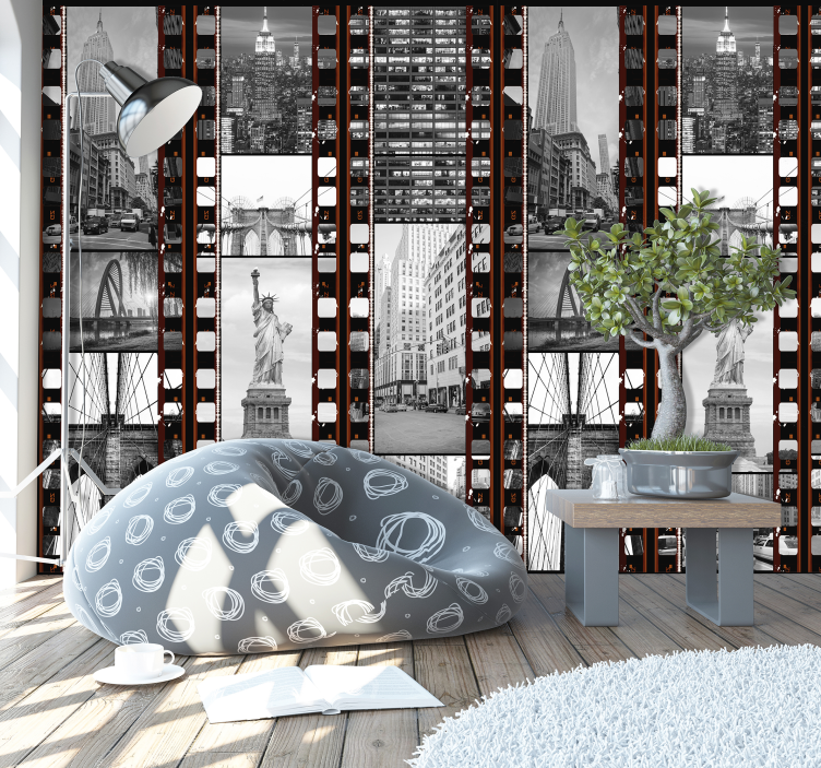 Tapety Nowy Jorku kolaż - TenStickers