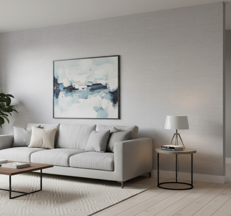 Tapeta ornament imitacja szarej stali - TenStickers