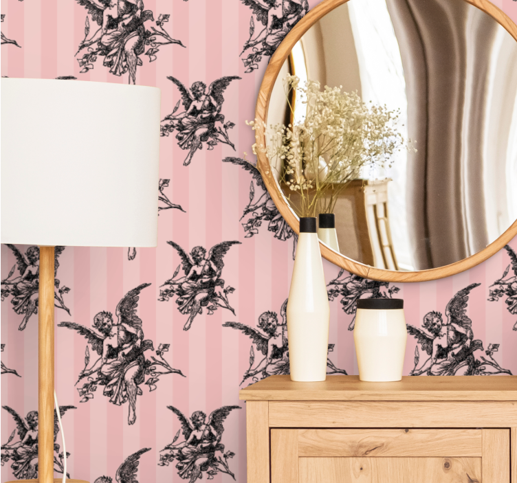 Tapeta barok anioły barokowe - TenStickers