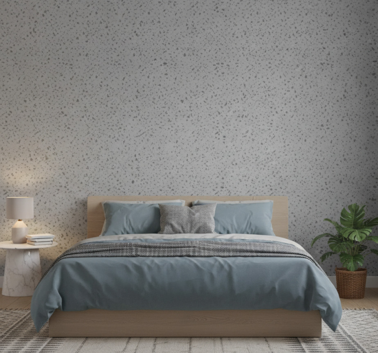 Tapeta tekstura wzór terrazzo w ciepłych kolorach - TenStickers