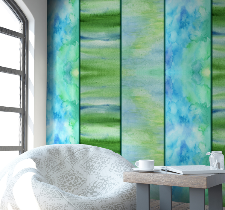 Tapeta turkusowe rzeki - TenStickers