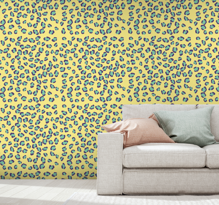 Tapeta leopard motyw lamparta - TenStickers