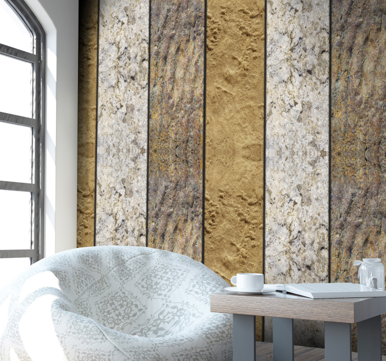 Tapeta nowoczesna kamienna jaskinia - TenStickers