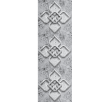 Tapeta kamienie elegancki motyw geometryczny - TenStickers