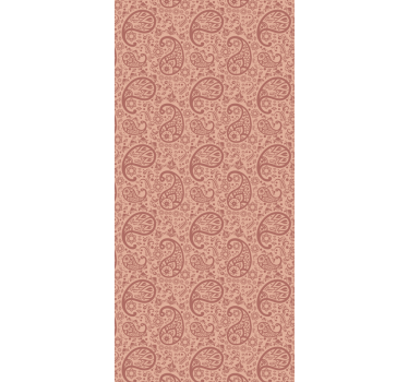 Tapeta do salonu z eleganckim wzorem paisley - TenStickers