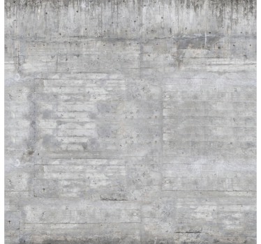 Tapeta do salonu surowy beton industrialny - TenStickers