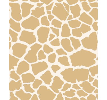 Tapeta zwierzęta w wzór żyrafy - TenStickers