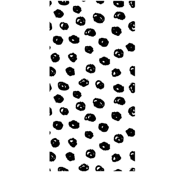Tapeta zwierzęta w abstrakcyjne plamy - TenStickers