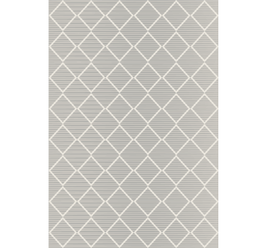 Tapeta do biura w nieregularne szare romby - TenStickers