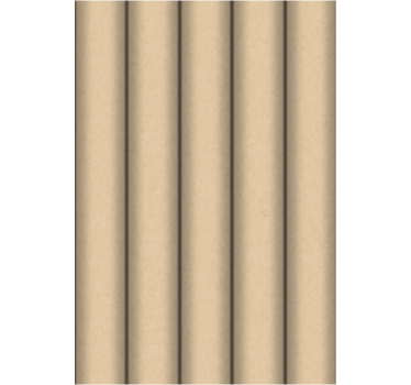 Tapeta do salonu w minimalistyczny brązowy wzór - TenStickers