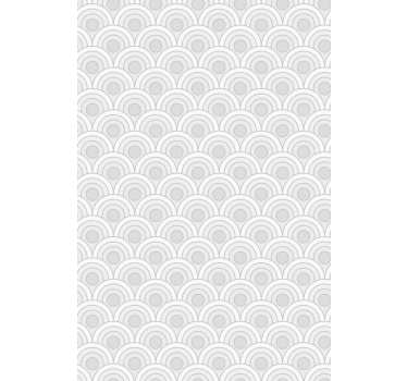 Tapeta do biura w jasnoszare łuski - TenStickers