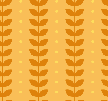 Tapeta do kuchni w liście - TenStickers