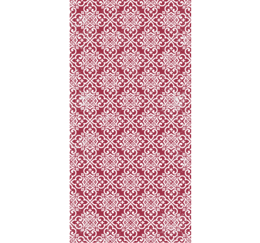 Tapeta do kuchni czerwony marokański - TenStickers
