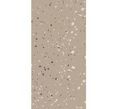 Tapeta do kuchni w beżową teksturę terrazzo - TenStickers