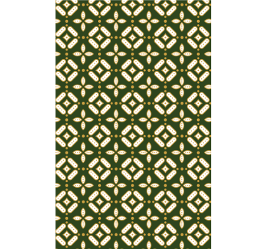 Tapeta do kuchni z geometrycznym ornamentem - TenStickers