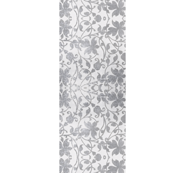 Tapeta do kuchni w stylu cementowego damasku - TenStickers