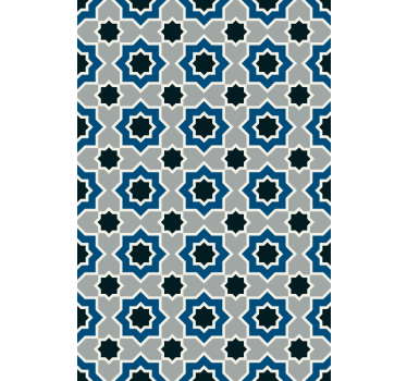 Tapeta do kuchni w islamski wzór geometryczny - TenStickers