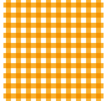 Tapeta do kuchni w pomarańczową kratkę - TenStickers