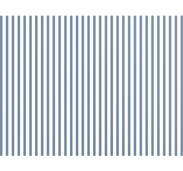 Tapeta do salonu niebieskie i białe paski w stripes - TenStickers