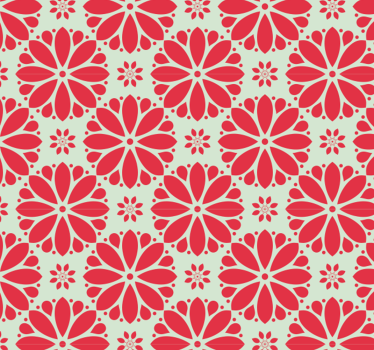 Tapeta ozdobne motywy geometryczne - TenStickers