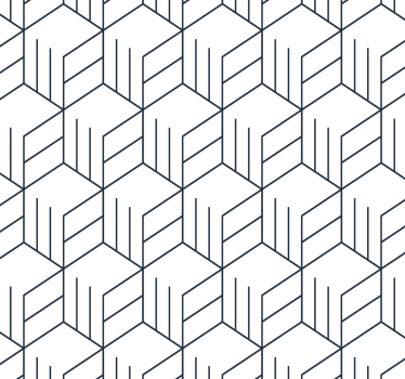 Tapeta geometrczyna geometryczny wzór linii - TenStickers