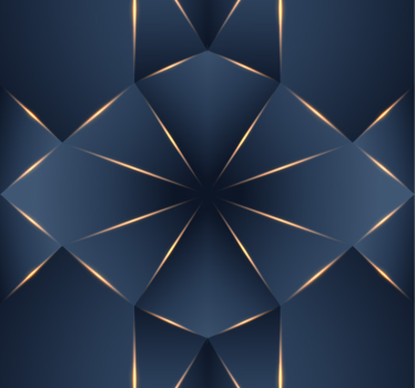 Tapeta 3D do sypialni Figury geometryczne 3d - TenStickers