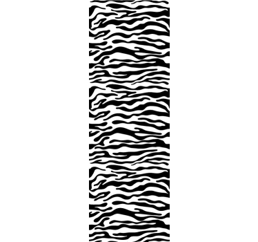 Tapeta zebra wzór w paski zebry - TenStickers