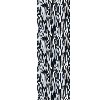 Tapeta zebra motyw pasków zebry - TenStickers