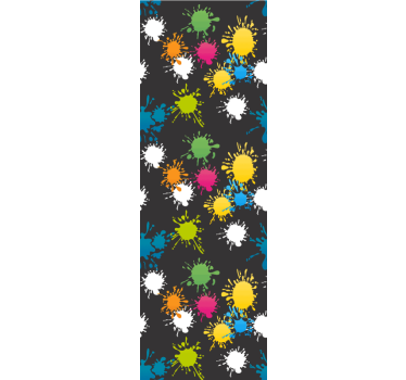 Tapeta dla nastolatka w wzory plamiste - TenStickers