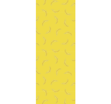 Tapeta do kuchni projekt z motywem banana - TenStickers