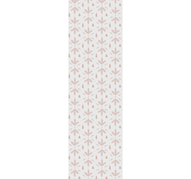 Tapeta do sypialni w stylu nordyckim - TenStickers