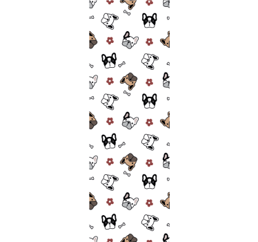 Tapeta pies zespół doodle psów - TenStickers