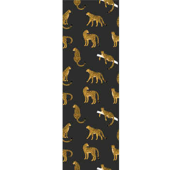 Tapeta leopard motyw cętek lamparta - TenStickers