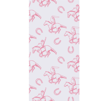 Tapeta konie jeździecki urok - TenStickers