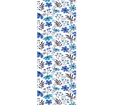 Tapeta kwiaty kwiatowe obrazy botaniczne - TenStickers