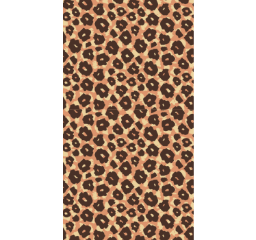 Tapeta leopard wzór w cętki lamparta - TenStickers