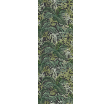 Tapeta w liście Zielone liście palmowe - TenStickers