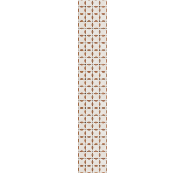 Tapeta do kuchni beżowy geometryczny motyw fakturowy - TenStickers