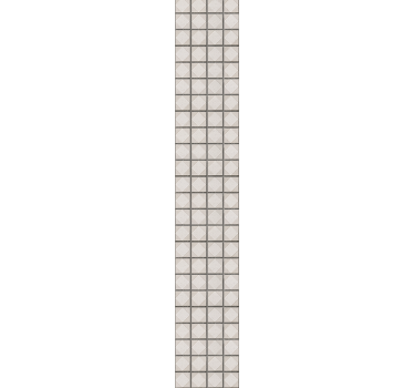 Tapeta Białe minimalistyczne płytki w abstrakcyjnym kształcie - TenStickers