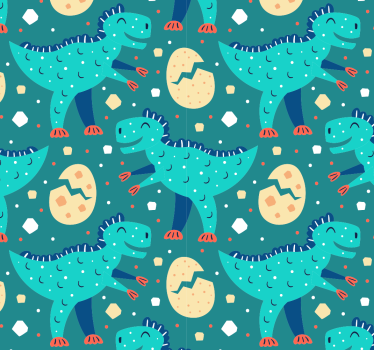 Tapeta dinozaury motyw dinozaura - TenStickers