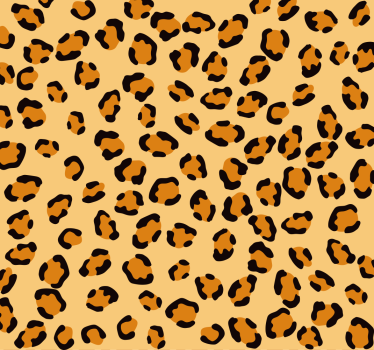Tapeta leopard wzór w panterkę - TenStickers
