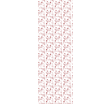 Tapeta zwierzęta ptaki i kropki - TenStickers