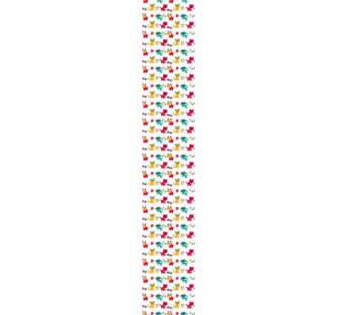 Tapeta dla dzieci Wielokolorowe koty - TenStickers