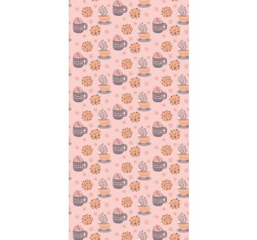 Tapeta do kuchni przytulny motyw napoju - TenStickers