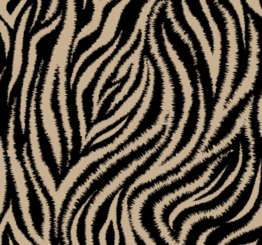 Tapeta zebra inspirowane zebrą - TenStickers